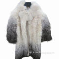 Women's rabbit fur coat, comfortable to wear